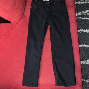 Boys size 12 husky black jeans